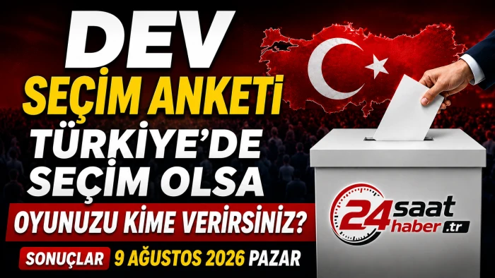 TÜRKİYE'DE SEÇİM OLSA OYUNUZU KİME VERİRSİNİZ?