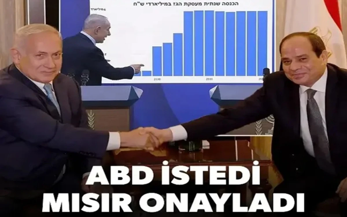ABD istedi Mısır kabul etti: İsrail en b&uuml;y&uuml;k doğal gaz anlaşmasını imzaladı