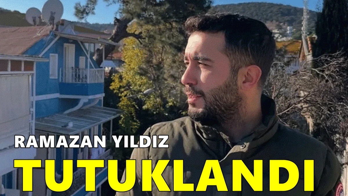 Akın G&uuml;rlek paylaşımı sonrası Ramazan Yıldız tutuklandı