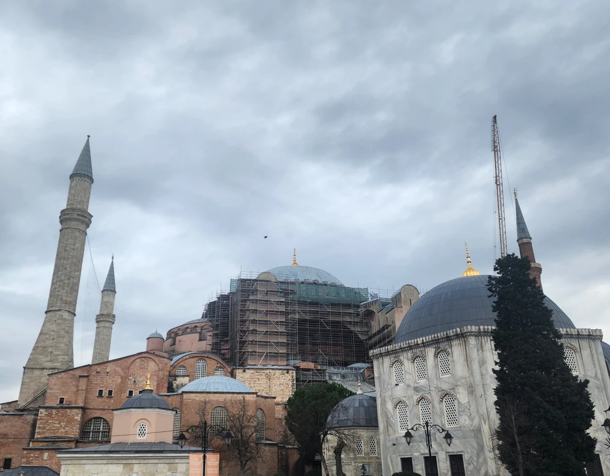 Ayasofya Camii Ramazan'a hazır