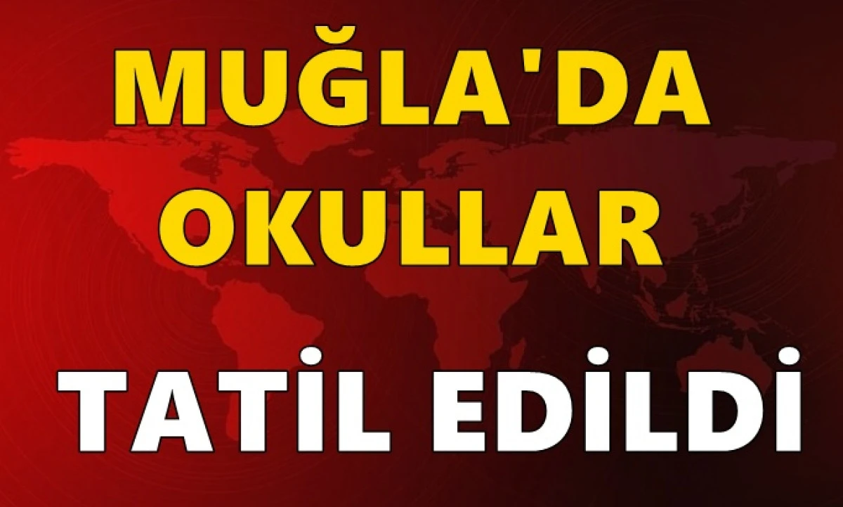 Bir ilimizde okullar eğitime 1 g&uuml;n ara verildi