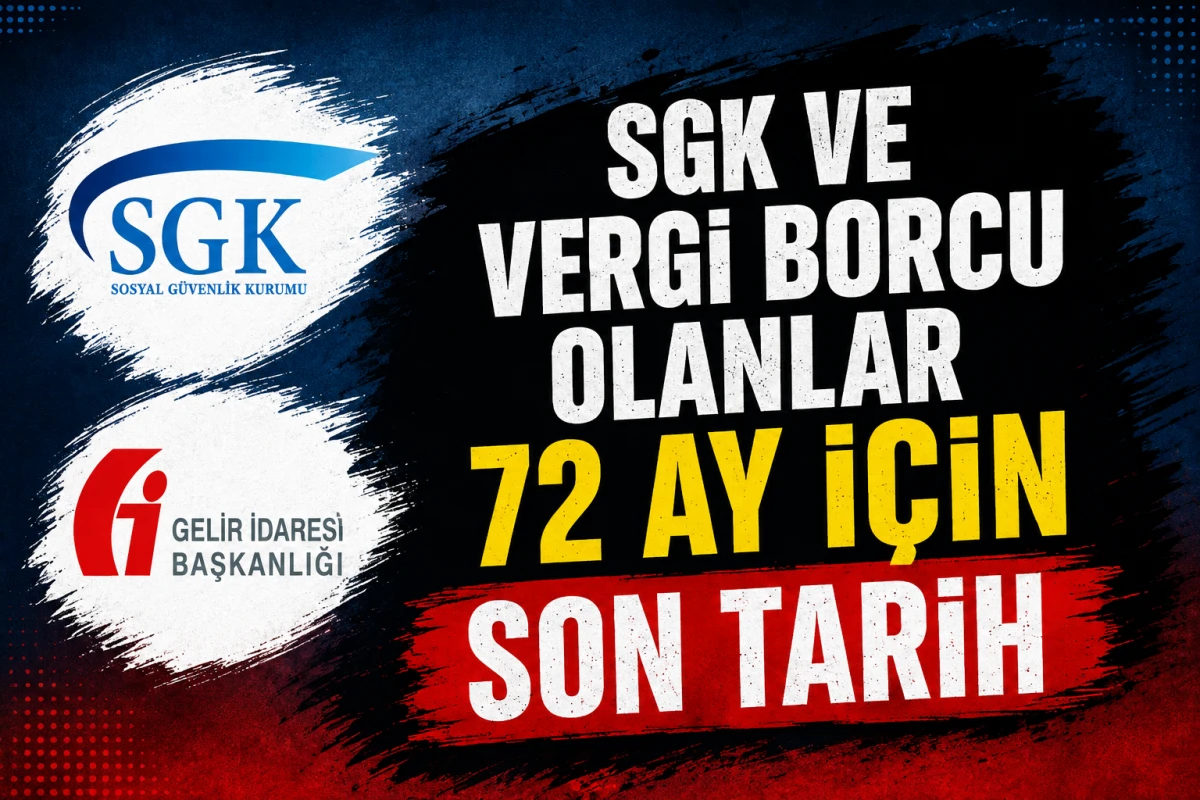 Borcu olan milyonları ilgilendiriyor: 72 ay taksit i&ccedil;in son tarih!