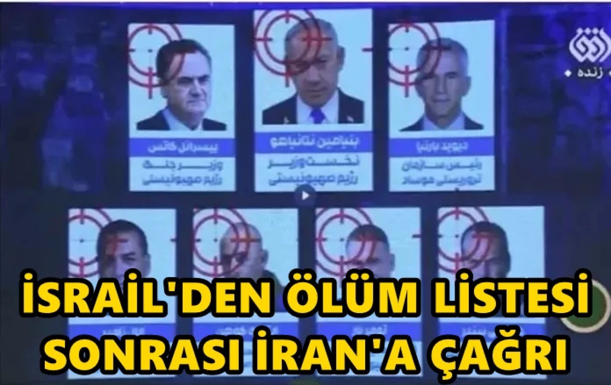 Diplomatik savaş sosyal medyada! İsrail'den &ouml;l&uuml;m listesi sonrası İran'a muhbirlik &ccedil;ağrısı