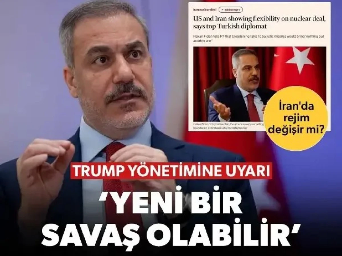 Dışişleri Bakanı Hakan Fidan İngiliz Financial Times'a konuştu: Yeni bir savaş olabilir