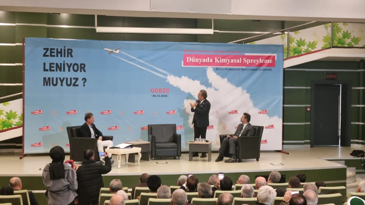 Gebze&rsquo;de "K&uuml;resel Kuşatma" Konferansı: "G&ouml;z&uuml;m&uuml;ze Baka Baka Yalan S&ouml;yl&uuml;yorlar!"