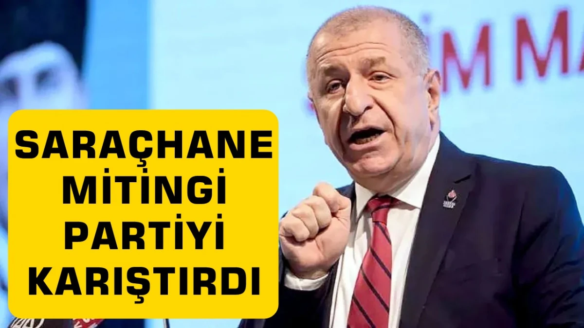Genel başkan yardımcısından Ümit Özdağ'a beklenmedik şok!