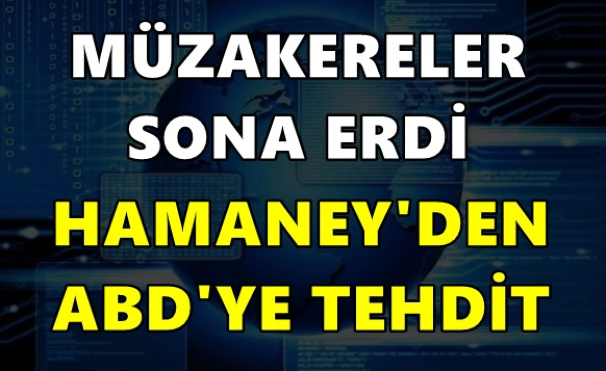 İran ABD m&uuml;zakereleri Cenevre'de tamamlandı! Hamaney'den a&ccedil;ıklama