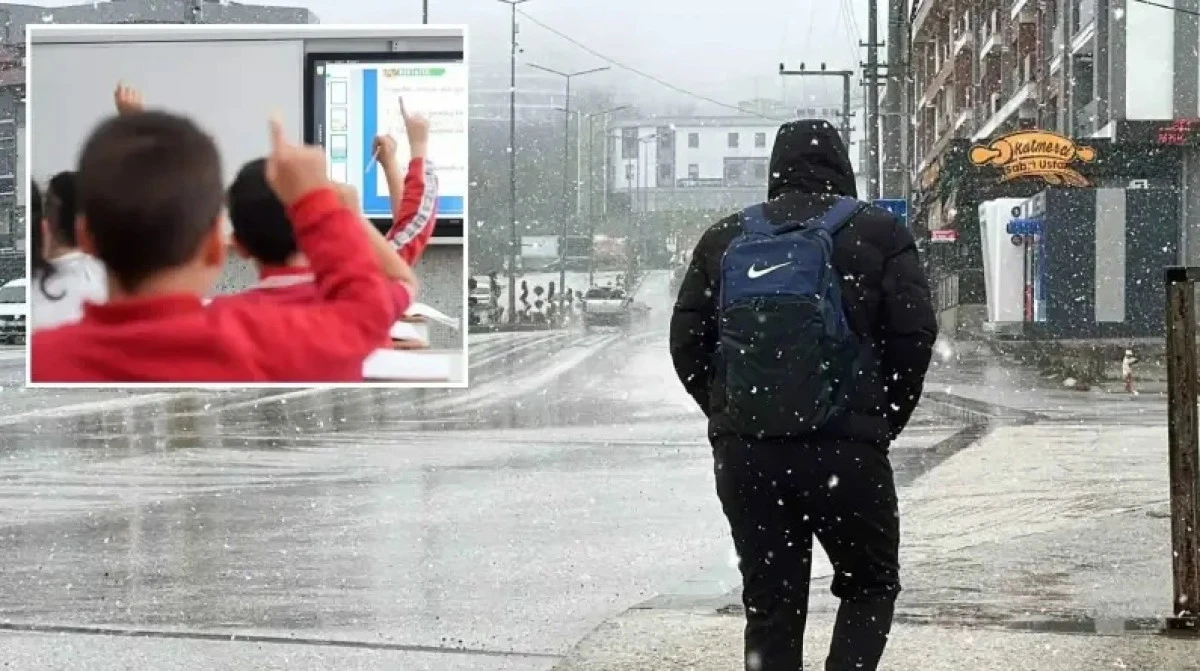 Kar yağışı nedeniyle bazı illerde eğitime ara verildi: Valilikler duyurdu