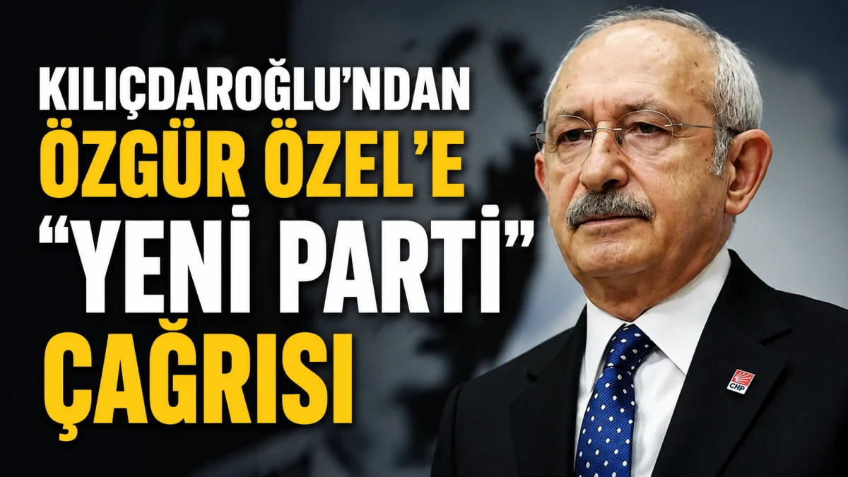 Kılı&ccedil;daroğlu'ndan Ekrem İmamoğlu ve Mansur Yavaş a&ccedil;ıklaması! &Ouml;zg&uuml;r &Ouml;zel'e parti &ccedil;ağrısı!