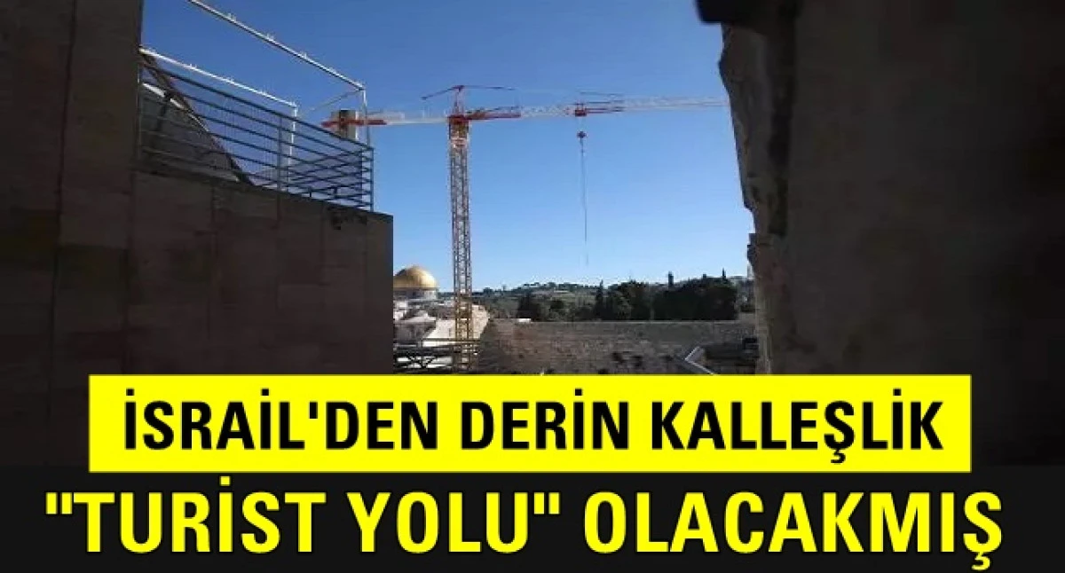 Kudüs Valiliği: İsrail'in kazı çalışmaları tehdit oluşturuyor! Mescid-i Aksa için alarm!