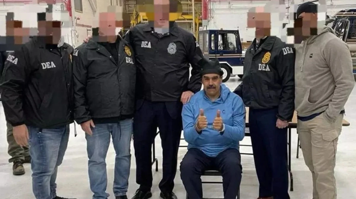 Maduro'nun yeni g&ouml;r&uuml;nt&uuml;leri! İlk s&ouml;zleri duyuldu! Beyaz Saray'dan da alaycı paylaşım