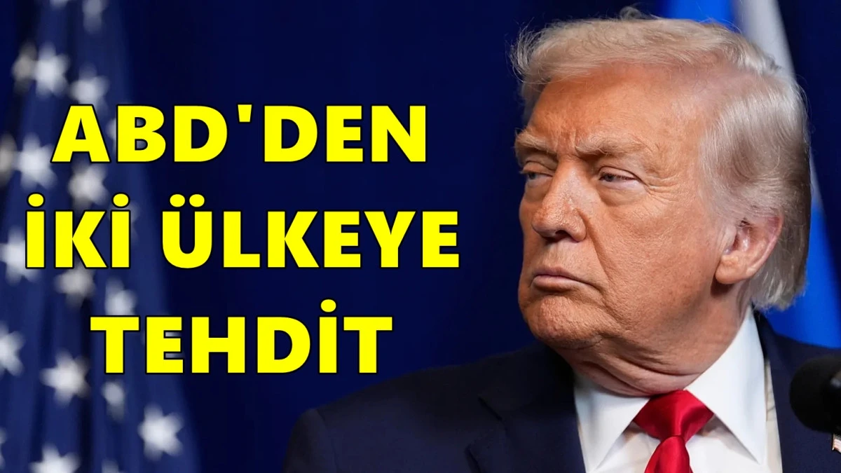 Maduro'yu ka&ccedil;ıran ABD'den iki &uuml;lkeye daha tehdit! Trump: Arkanı kolla