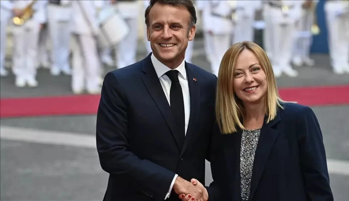 Meloni Macron'u kızdırdı! Yine karşı karşıya geldiler! 'İşine bak' tepkisi