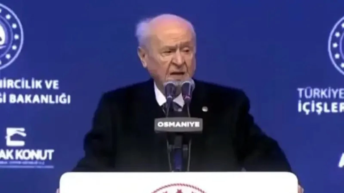 MHP lideri Bah&ccedil;eli,  Devlet-millet dayanışması g&ouml;sterdik