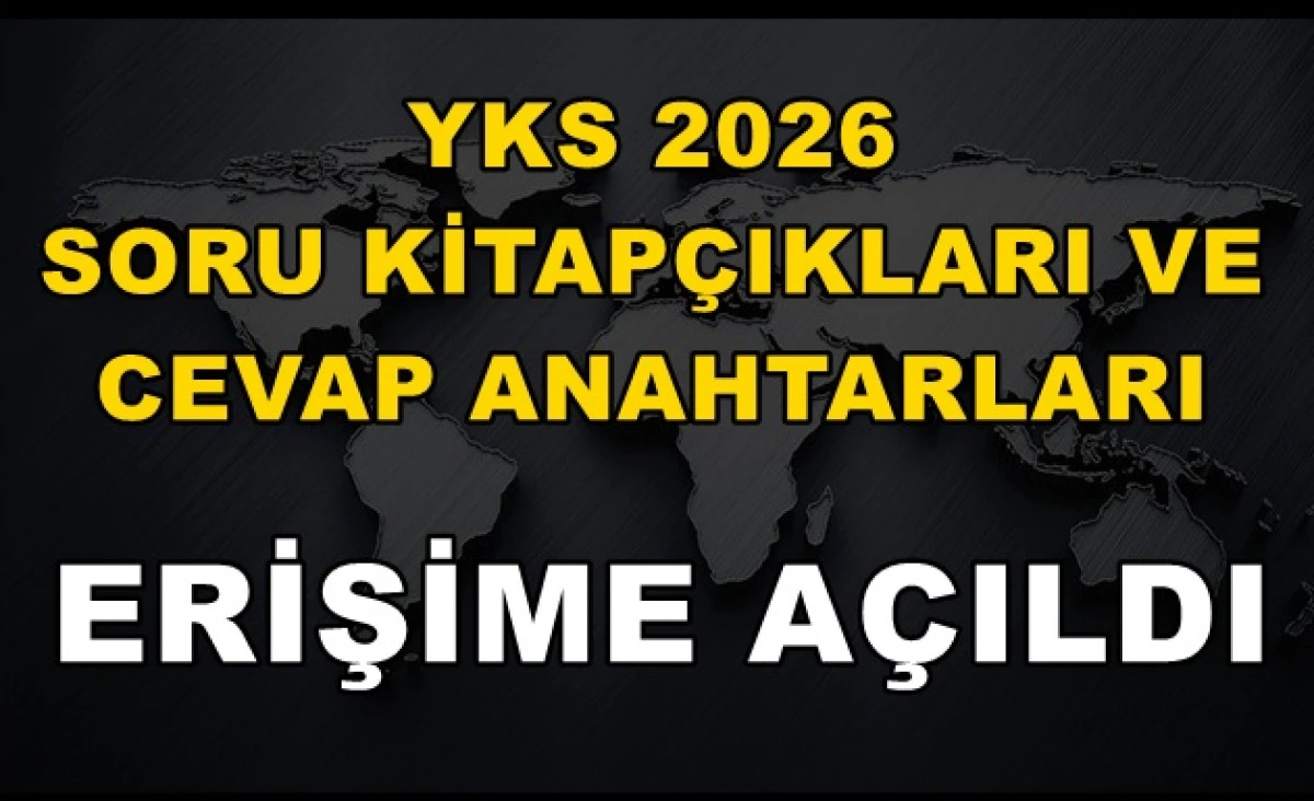Milyonlarca &ouml;ğrenci bekliyordu: YKS soru kitap&ccedil;ıkları ve cevap anahtarları erişime a&ccedil;ıldı