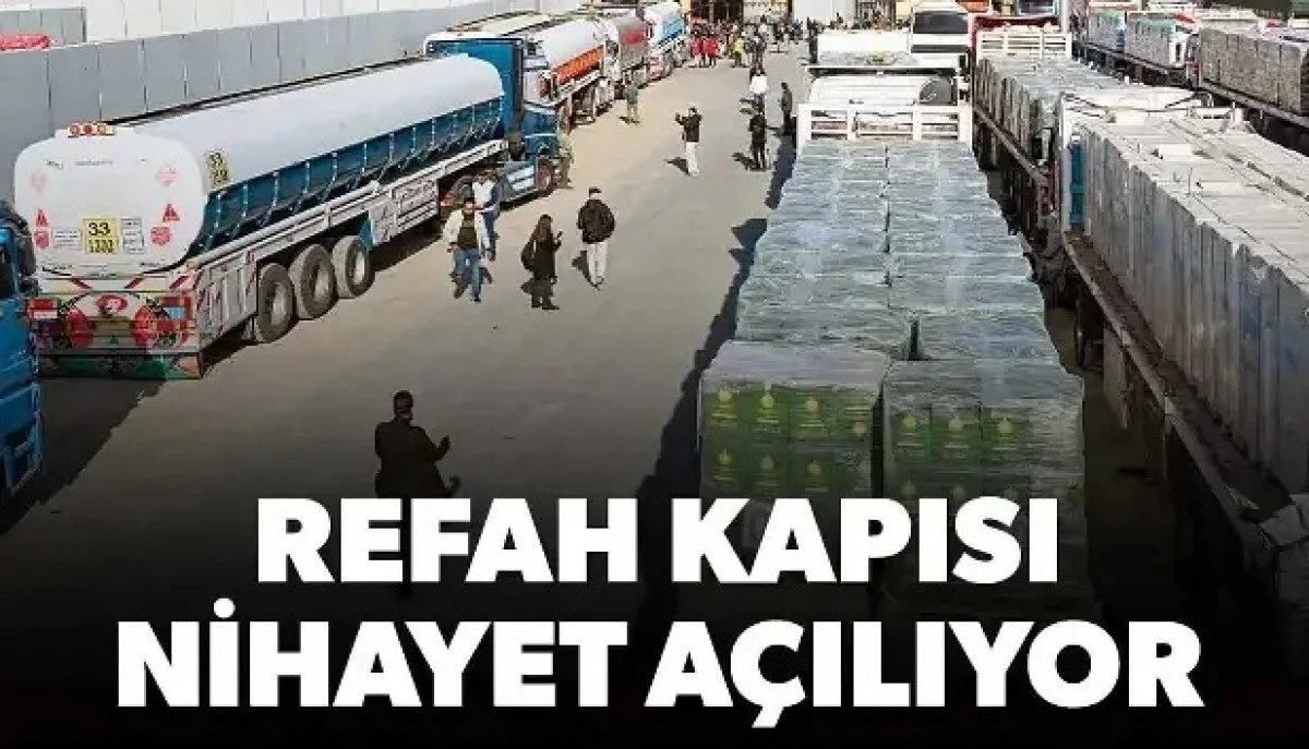 Refah&rsquo;ın a&ccedil;ılmasında engel kalmadı