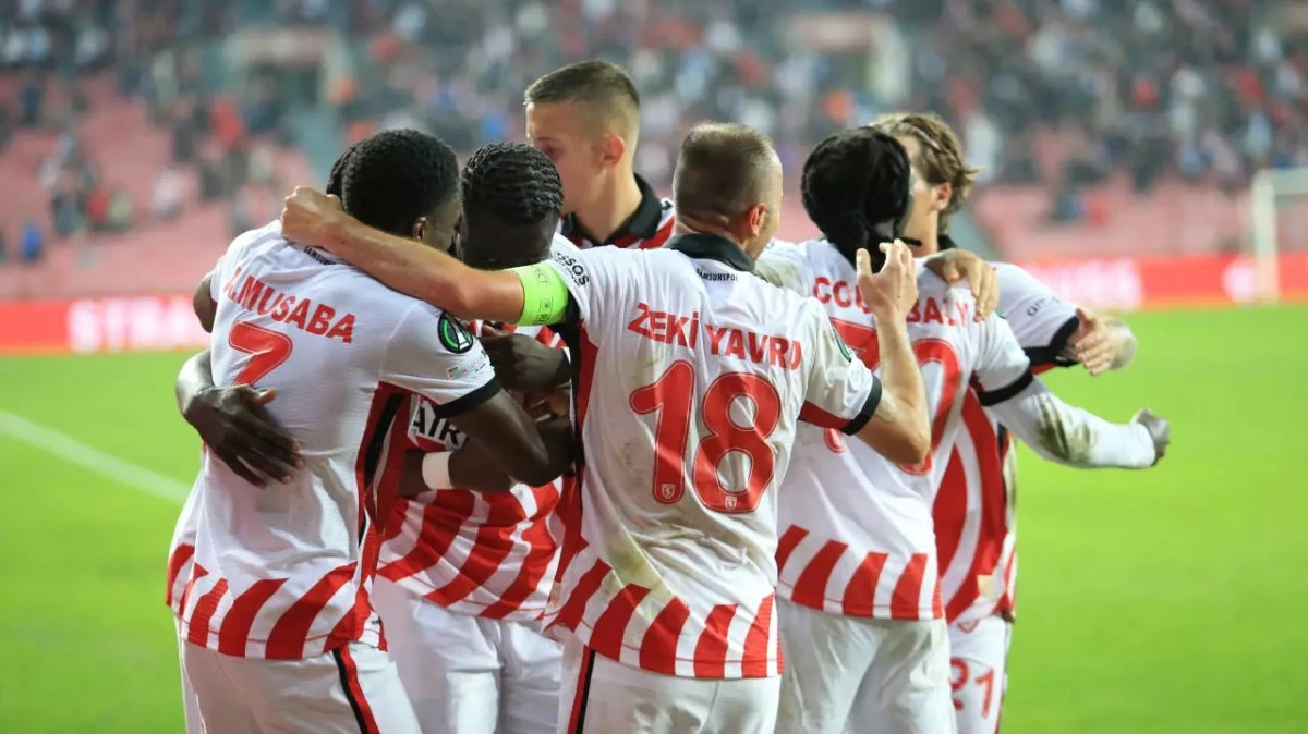Samsun'da kusursuz fırtına! Avrupa ekibine gol yağdırdı