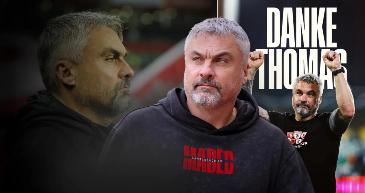 Samsunspor&rsquo;da s&uuml;rpriz ayrılık: Thomas Reis d&ouml;nemi sona erdi