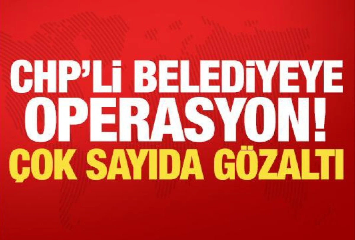 Şile Belediyesi'ne ikinci dalga operasyon! &Ccedil;ok sayıda g&ouml;zaltı