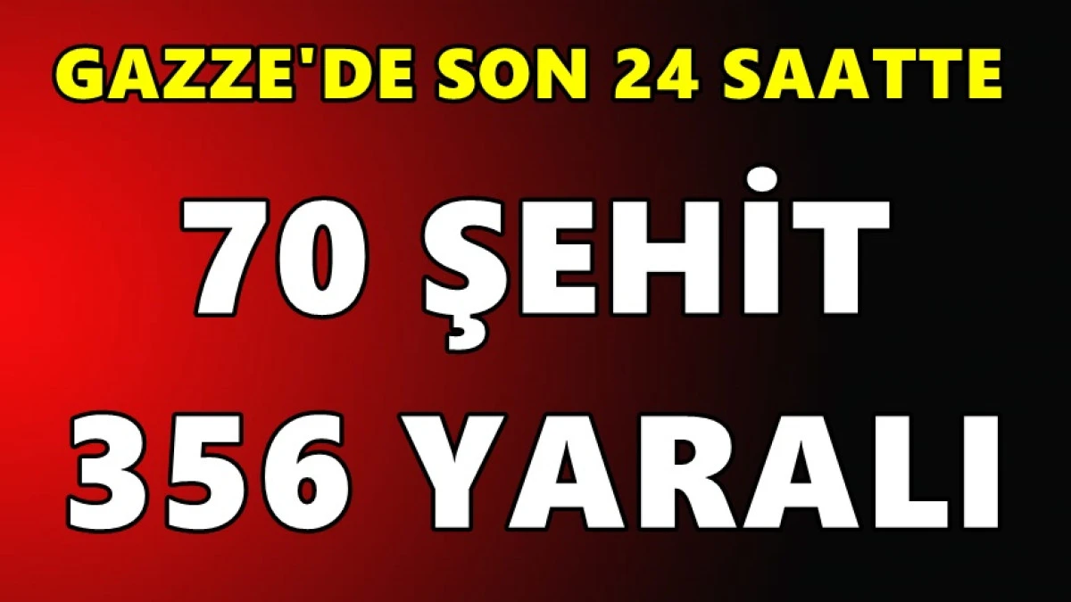 Teör Örgütünün Gazze'de Katliamı Devam Ediyor
