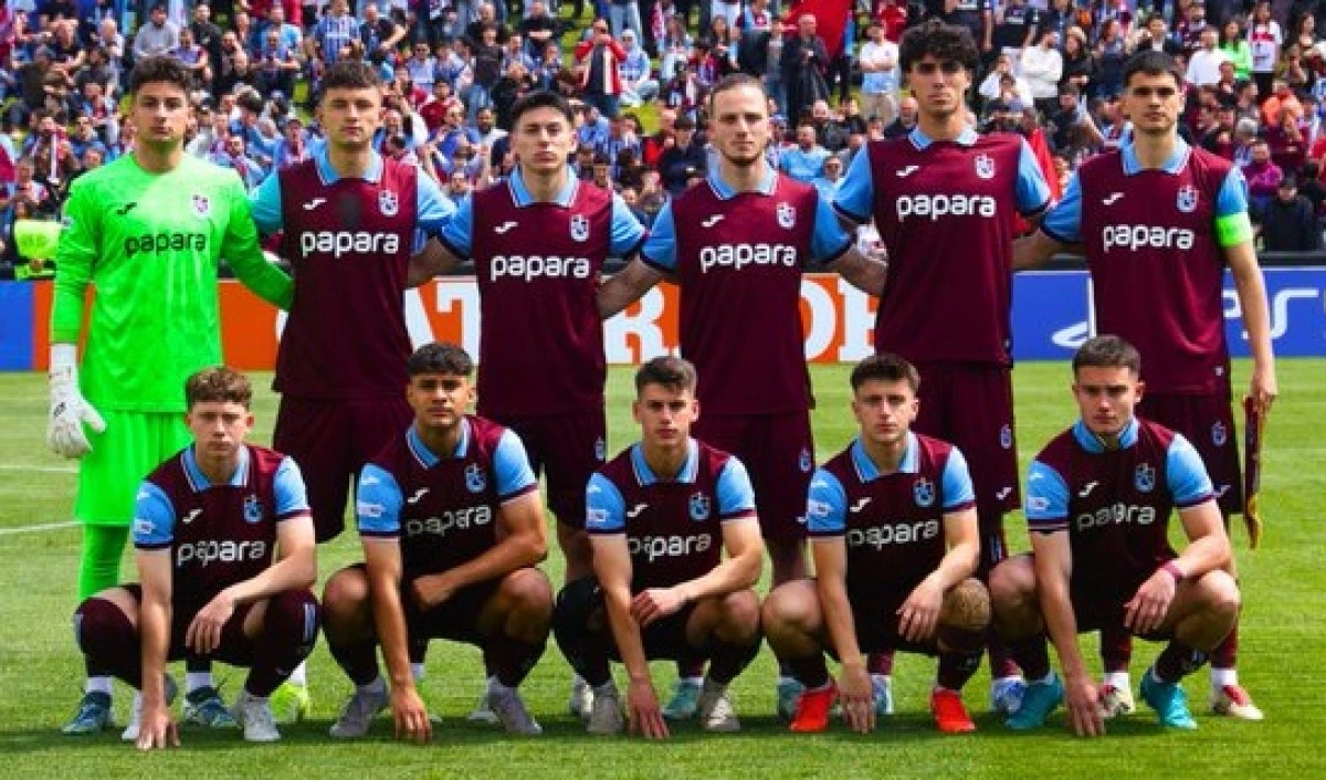 Trabzonspor Avrupa'da destan yazıyor! UEFA Gençlik Ligi'nde finaldeyiz