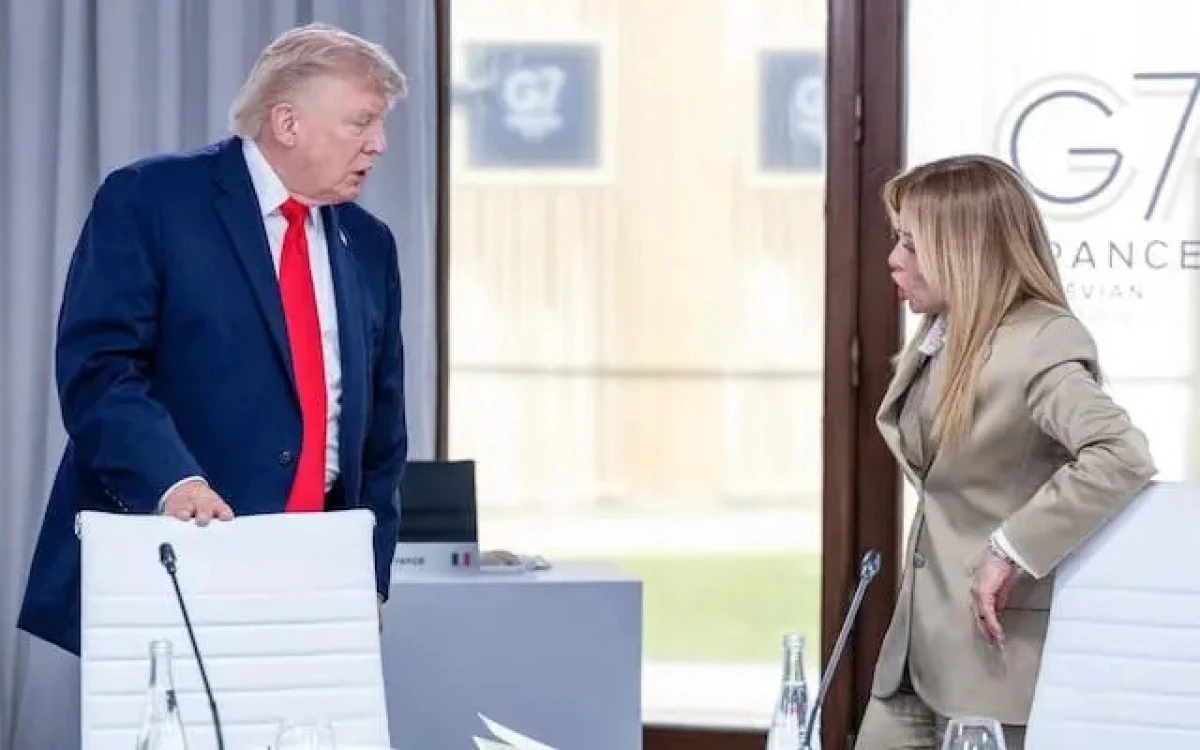 Trump ile Meloni arasında fotoğraf krizi! ABD-İtalya hattında y&uuml;ksek gerilim