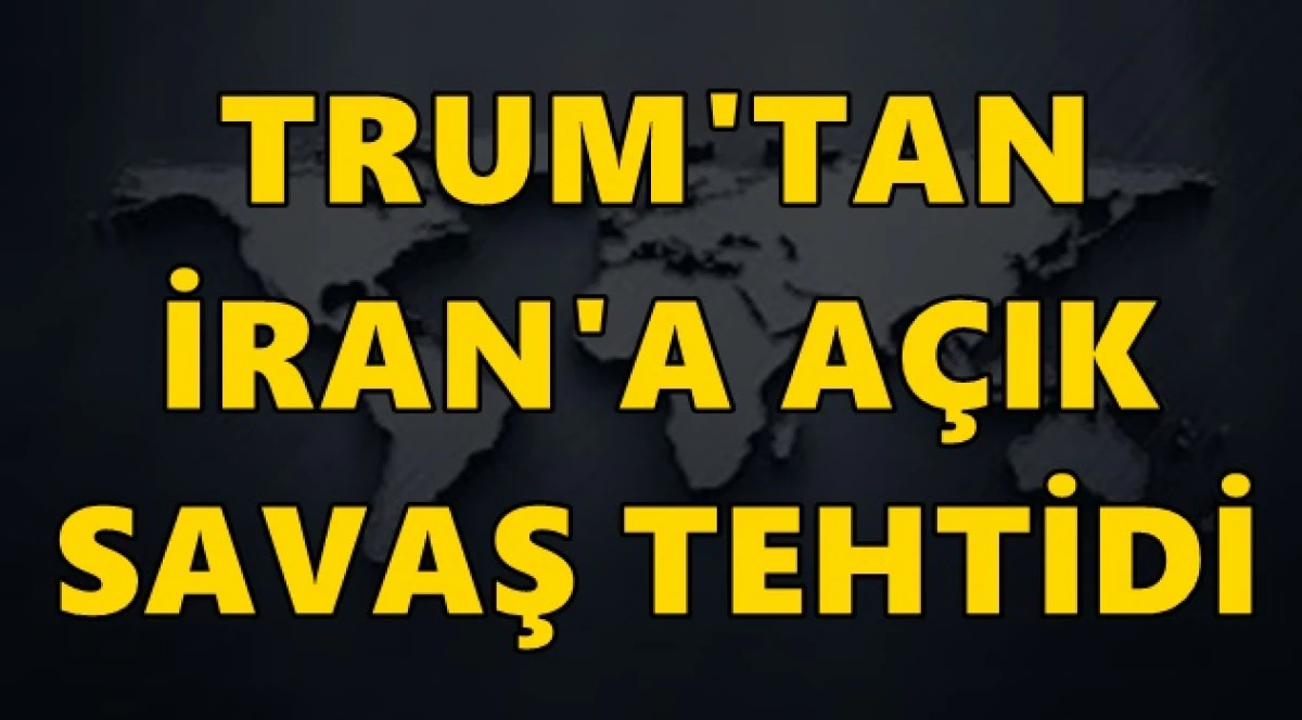 Trump İran'ı tehdit etti: 'Zaman daralıyor!'