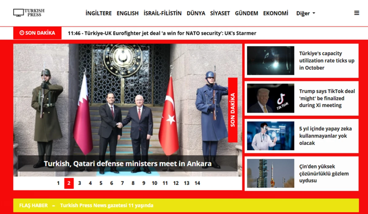 Turkish Press News gazetesi 11 yaşında