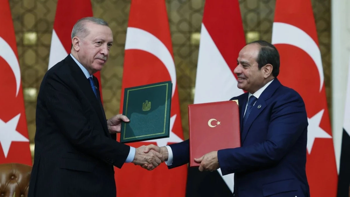 T&uuml;rkiye ile Mısır arasında yeni anlaşmalar imzalandı