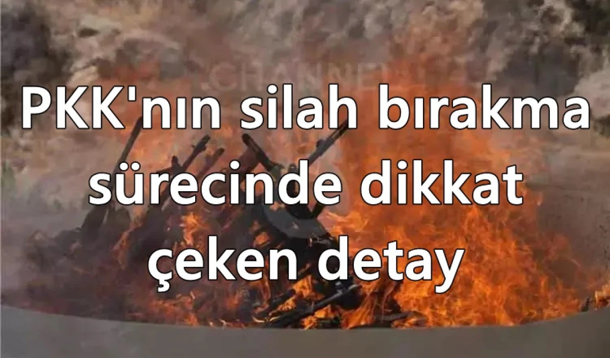 Yarım asırlık terör belası son buluyor: PKK'nın silah bırakma sürecinde dikkat çeken detay
